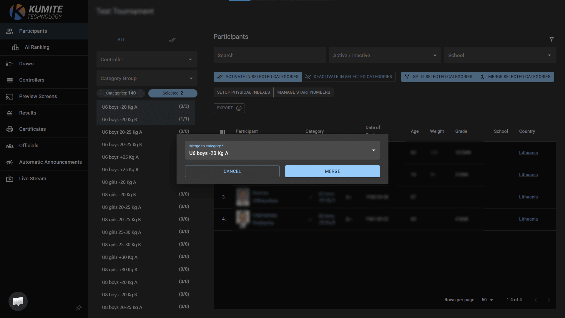 Merge Categories